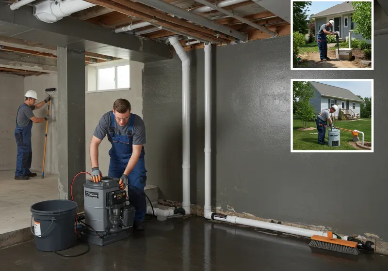 Basement Waterproofing and Flood Prevention process in Farmland, IN